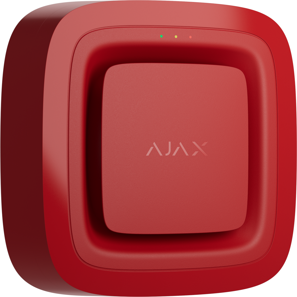 4. avertisseur rouge profil