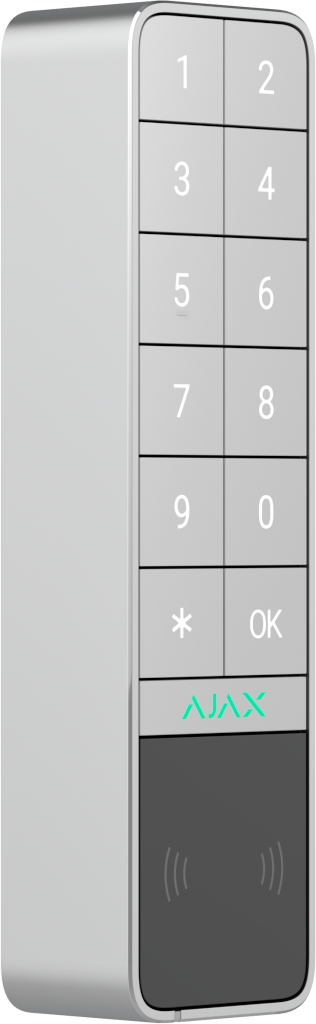 clavier exterieur blanc protection exterieure