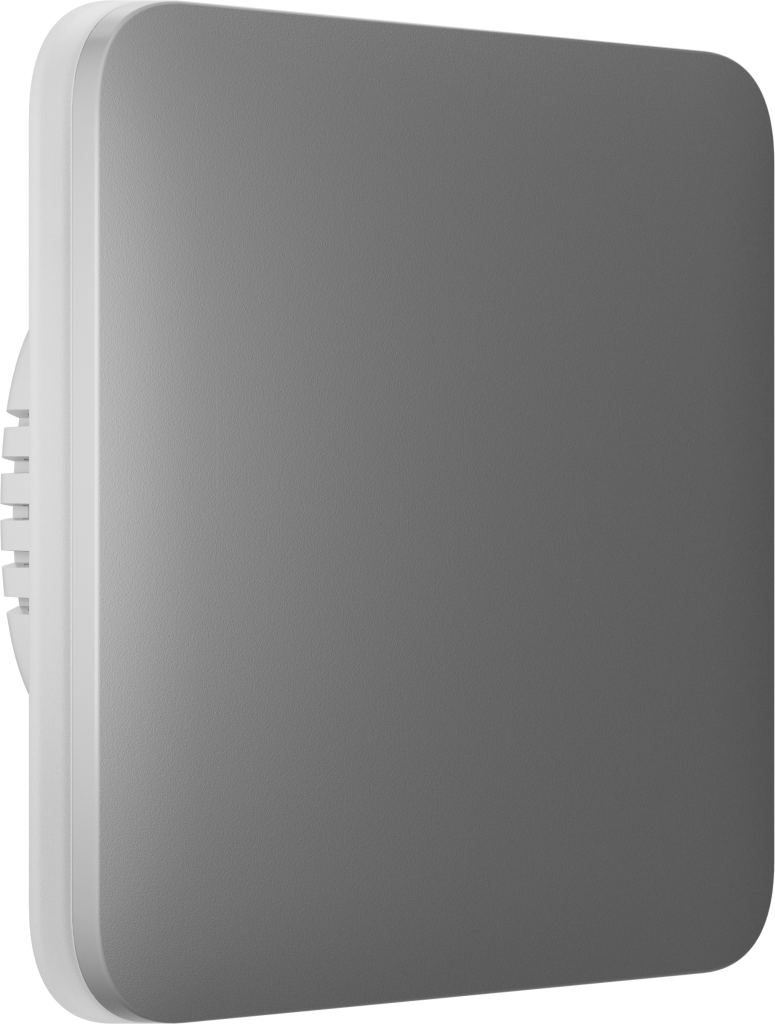 interrupteur domotique gris clair