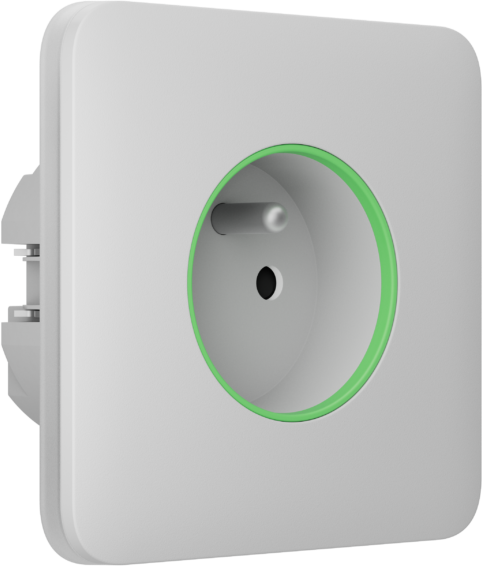 prise connectee encastree blanche fiche produit