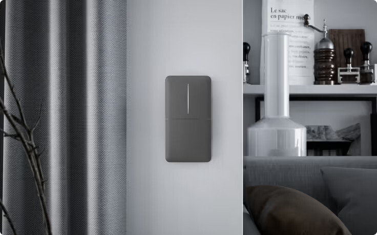 domotique interrupteurs anthracite