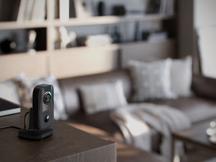 videosurveillance camera interieure noir 3